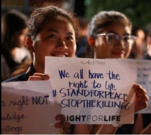 Light for Life Vigil in Manila