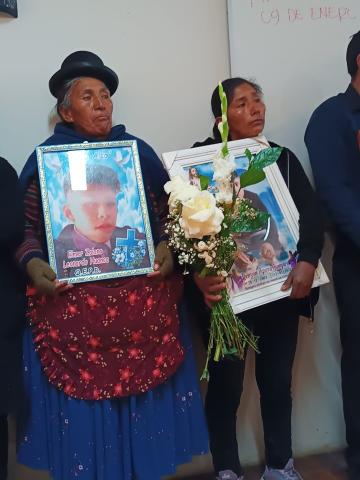 Mothers of the two fallen teens killed by police in Peru
