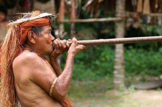Yagua tribesman Peru